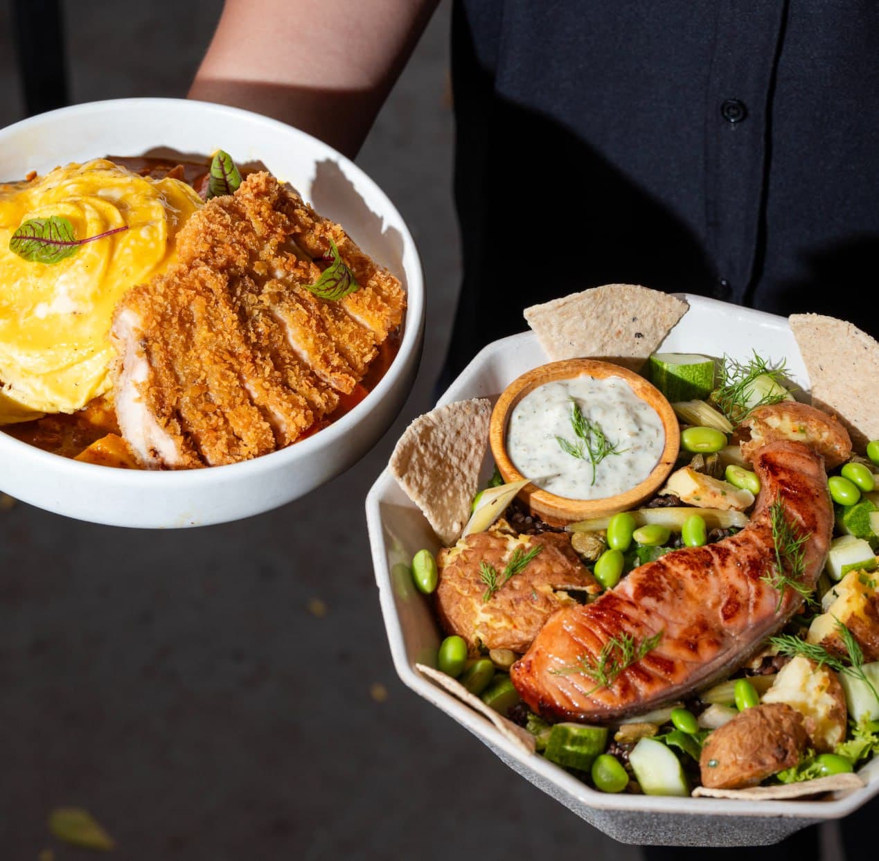 Menu and atmosphere photo at Green Box