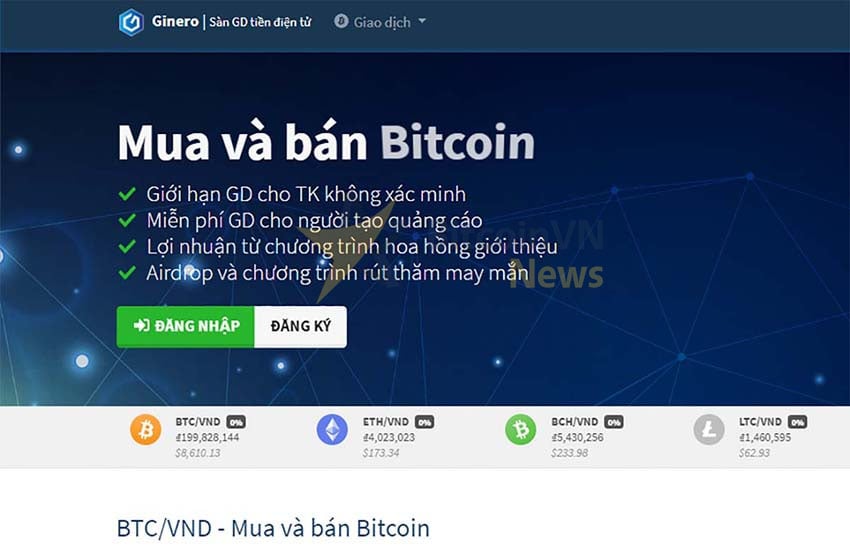 So sánh 6 sàn giao dịch tiền điện tử tại Việt Nam uy tín hiện nay