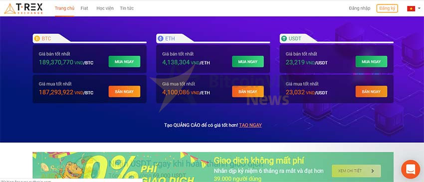 So sánh 6 sàn giao dịch tiền điện tử tại Việt Nam uy tín hiện nay
