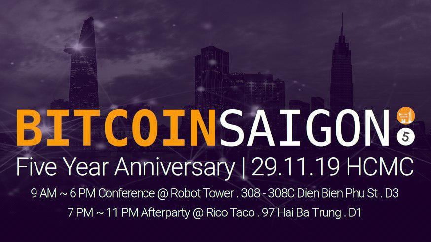 5 Years Bitcoin Saigon