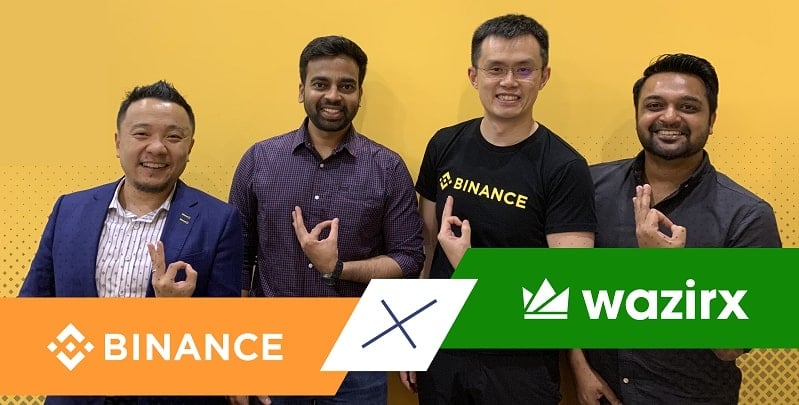 Wazirx sẽ sáp nhập vào hệ sinh thái của sàn giao dịch tiền mã hoá Binance.