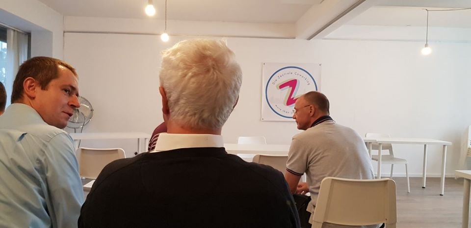 Không khí tại buổi Meetup Bitcoin Frankfurt Community.