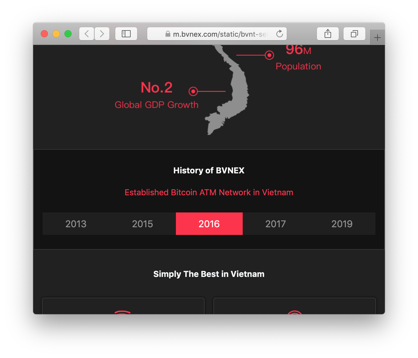 BitcoinVN established a Bitcoin ATM network in Vietnam, long before Trang decided to join the party