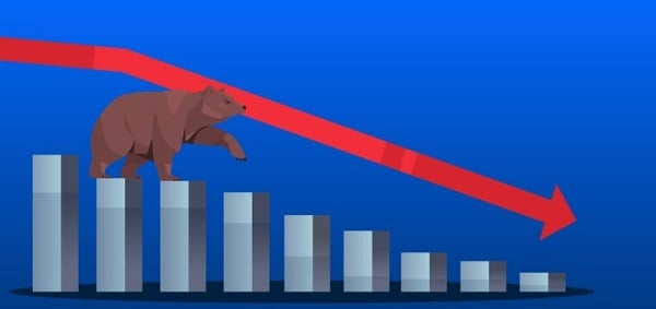 Bear market gồm 4 giai đoạn