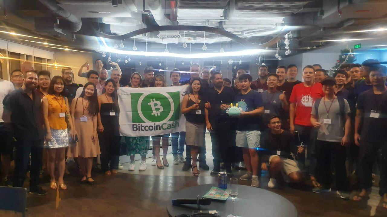The audience at the first Bitcoin Cash Saigon meetup in December 2019