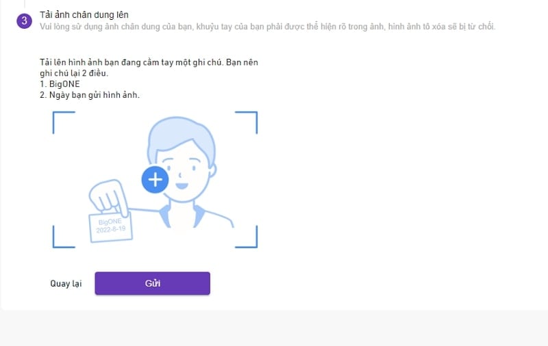 Cuối cùng, nhấn "Gửi"