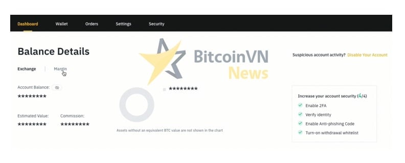 Hướng dẫn mở tài khoản Margin (ký quỹ) trên sàn Binance từ A - Z 