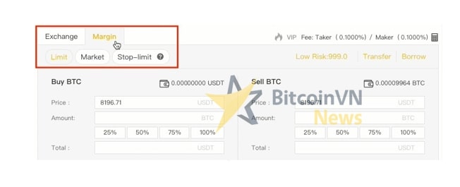 Hướng dẫn mở tài khoản Margin (ký quỹ) trên sàn Binance từ A - Z 
