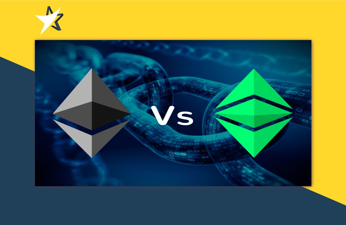 So sánh Ethereum (ETH) và Ethereum Classic (ETC)