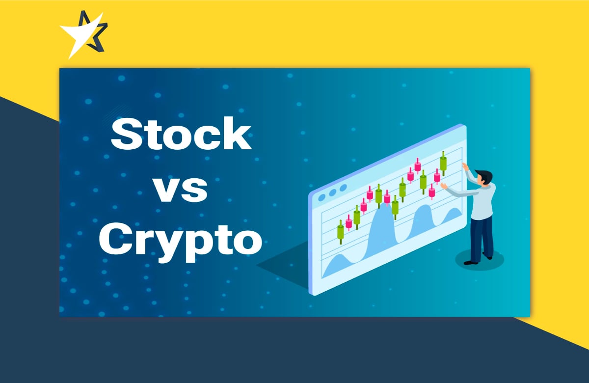 Sự khác nhau giữa tiền mã hoá (crypto) và cổ phiếu