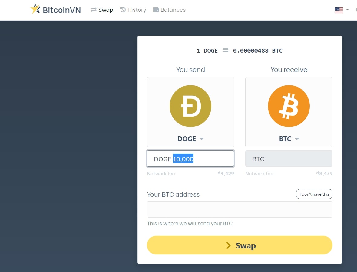 Bạn muốn mua bán Doge nhanh chóng để kiếm một số tiền thật? Đây rồi!