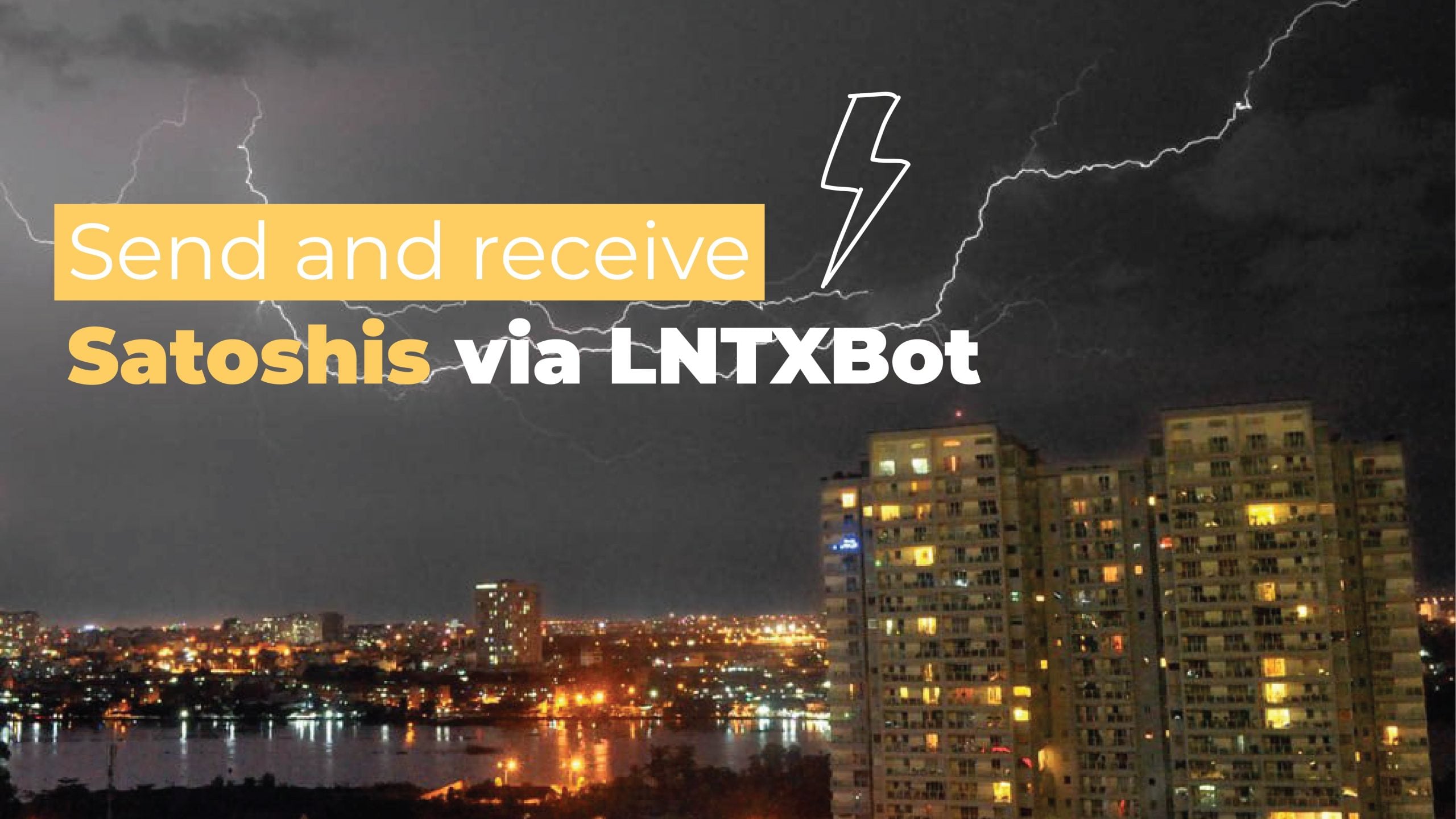 How to send and receive Satoshis via LNTXBot