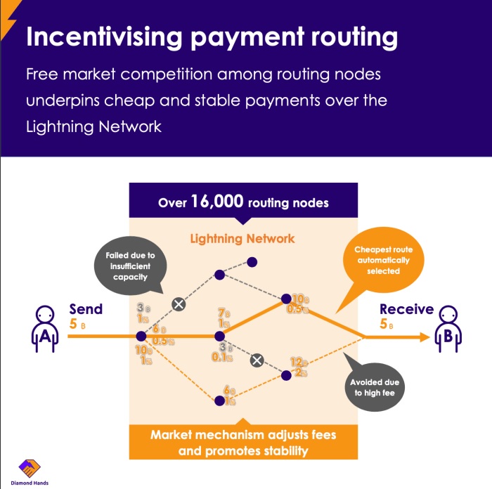 Routing nodes keep Lightning decentralized and censorship resistant.