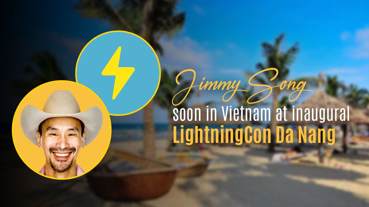 Jimmy Song - soon in Vietnam at inaugural LightningCon Da Nang