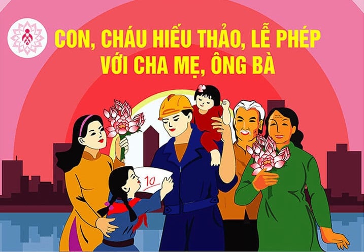 Children and grandchildren should respect and honor their parents and grandparents