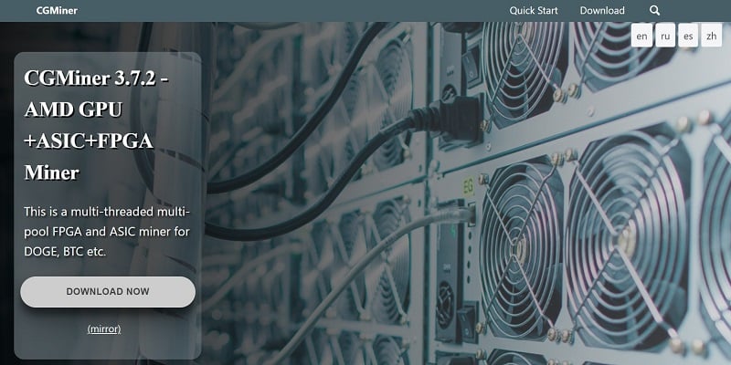 Phần mềm CGMiner tương thích trên nhiều thiết bị, giúp bạn mở rộng quy mô khai thác