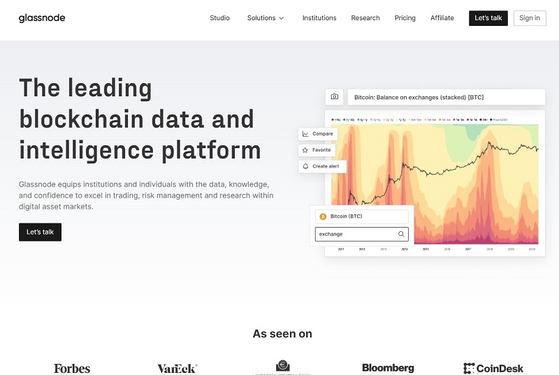 Glassnode giúp theo dõi xu hướng thị trường