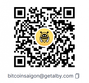 Quét QR code nếu bạn muốn ủng hộ Bitcoin Sài Gòn