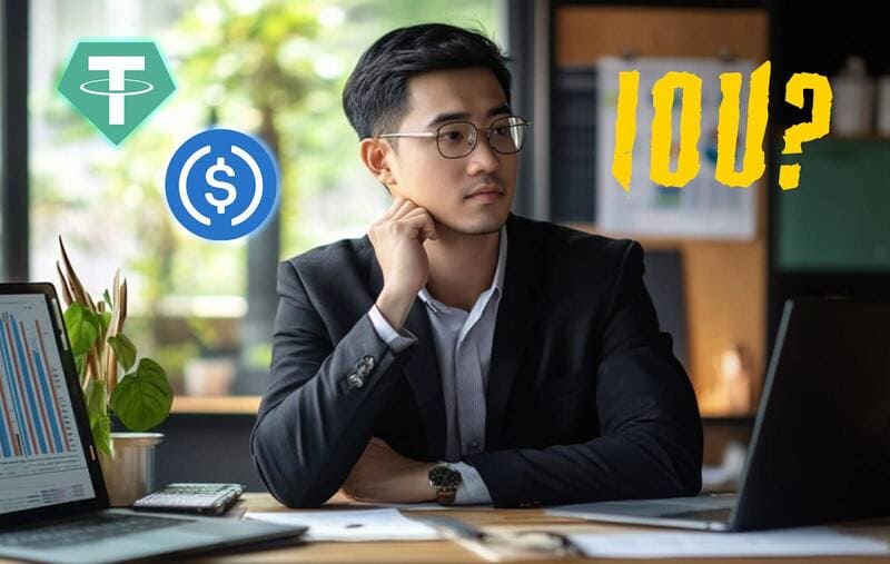 What's the difference between "real" stablecoins and "IOUs"