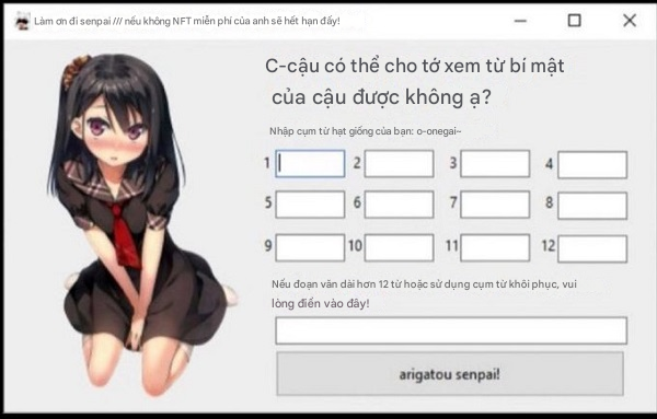 …vâng, đó chính là cái bẫy!