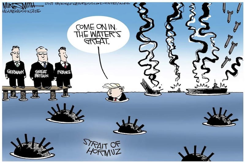 The system underpinning the Petro Dollar has seen better days - credit: Mike Smith (King Features Syndicate)