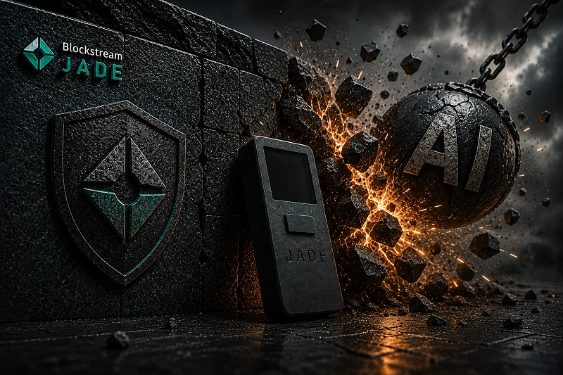 Build solid defences to contain well-equipped attackers on your treasure - the Blockstream Jade is one entry-level device that can save you a lot of pain
