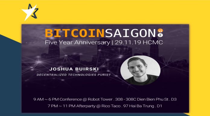 Bitcoin Saigon 5 năm - Trò chuyện với Joshua Buirski