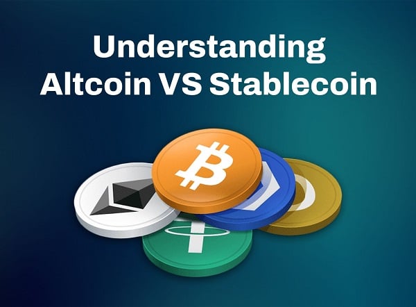 Altcoin và Stablecoin có sự khác nhau rõ rệt
