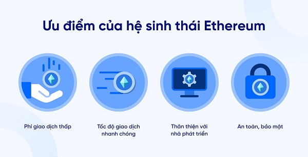 Ưu điểm nổi bật của Ethereum