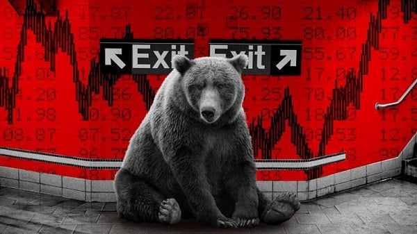Bear market là giai đoạn giảm giá chênh lệch 20% so với mức gần nhất của thị trường