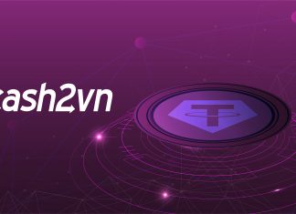 Cash2VN hỗ trợ Tether (USDT) cho chuyển tiền đến Việt Nam