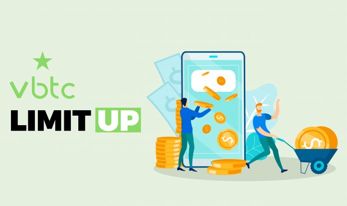 VBTC announces increased withdrawal limits