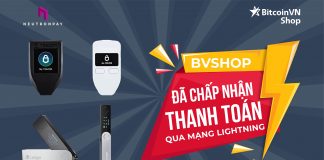 BitcoinVN Shop chấp nhận Thanh toán bằng Lightning