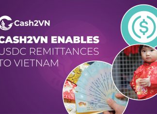 Cash2VN enables USDC remittances to Vietnam