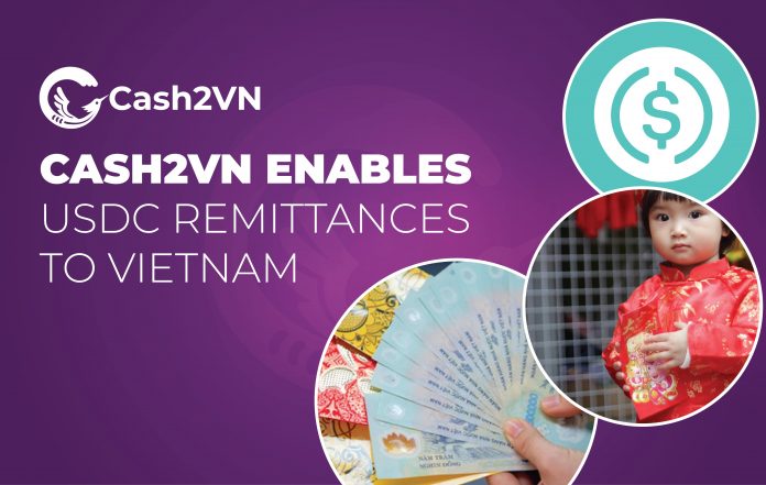 Banner cash2vn remittances-01 Cash2VN enables USDC remittances to Vietnam