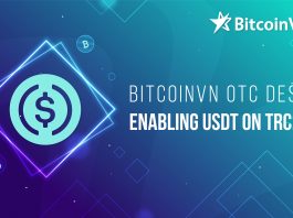BitcoinVN OTC Desk enabling USDT on TRC20