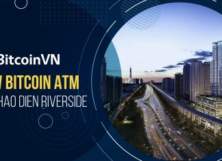 New Bitcoin ATM at Thao Dien riverside!