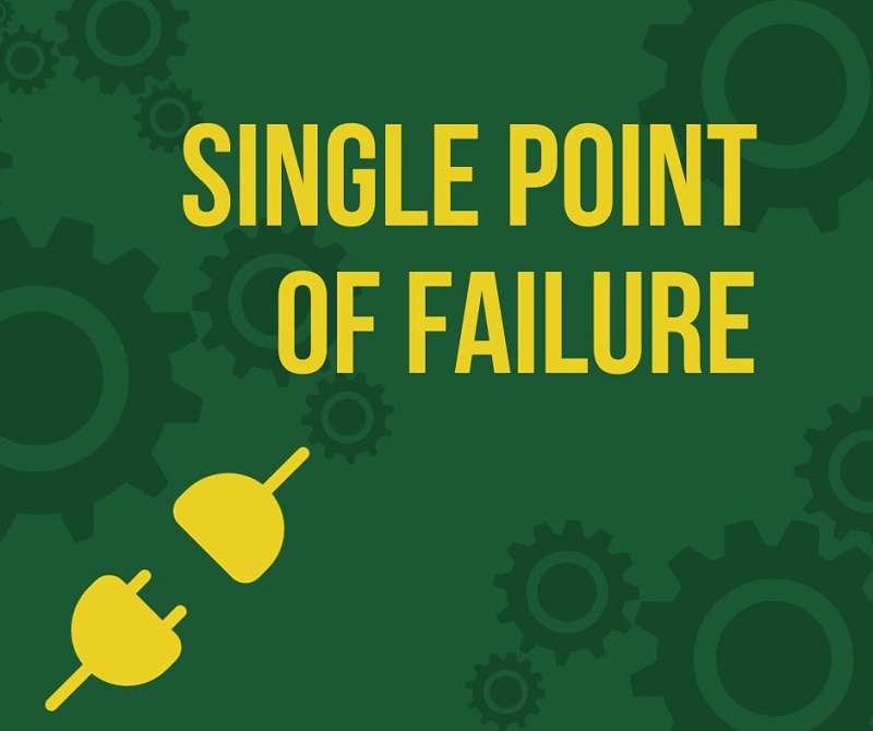 Single points of failure dẫn đến sự cố nghiêm trọng