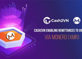 Cash2VN enabling Remittances to Vietnam via Monero (XMR)