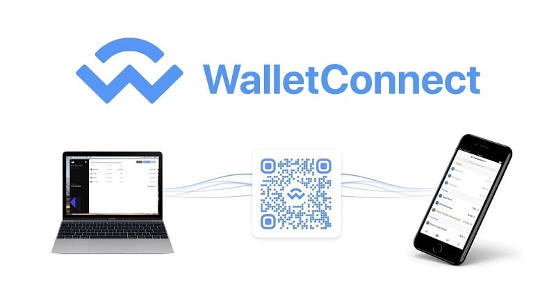 WalletConnect cho phép bạn liên kết ví tiền điện tử liên kết với các DApps
