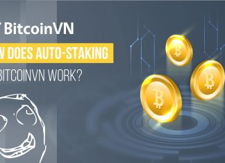How does Auto-Staking on BitcoinVN work?