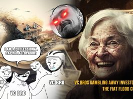 VC bros & startup founders gambling away their investor money - the fiat flood continues