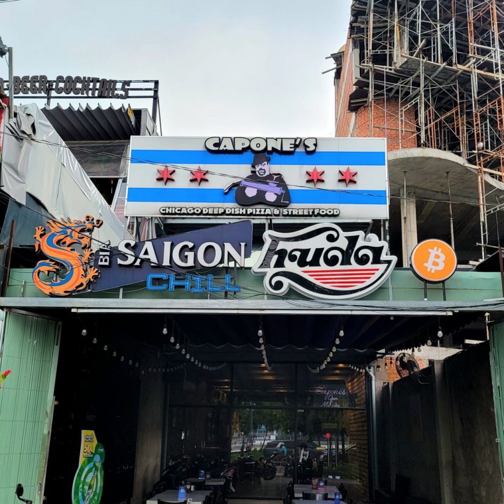 Capone's Brings Back the Bitcoin ATM - Uniting Chicago Food and Bitcoin in Saigon!