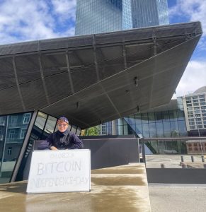 Những người yêu Bitcoin ở Frankfurt - không bao giờ biến mất