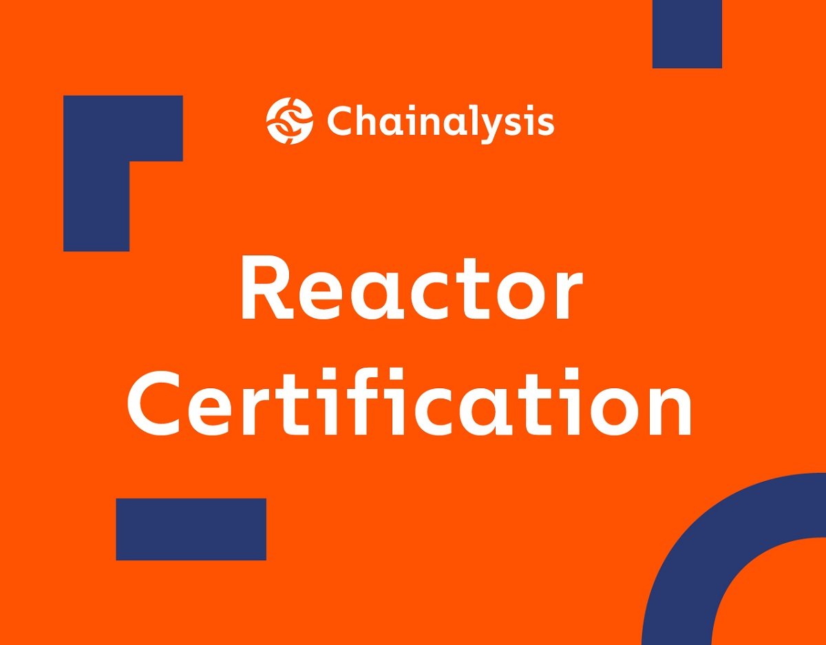 Phần mềm Reactor của Chainalysis 