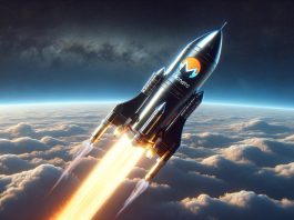 Monero themed rocket