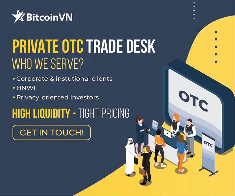 Dịch vụ OTC của BitcoinVN đảm bảo tính bảo mật cao và hỗ trợ khối lượng giao dịch lớn