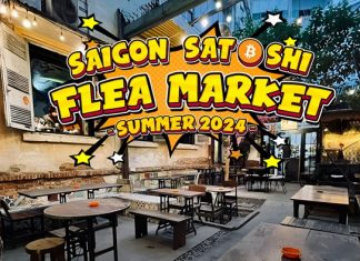 BitcoinVN at Satoshi Flea Market Saigon!