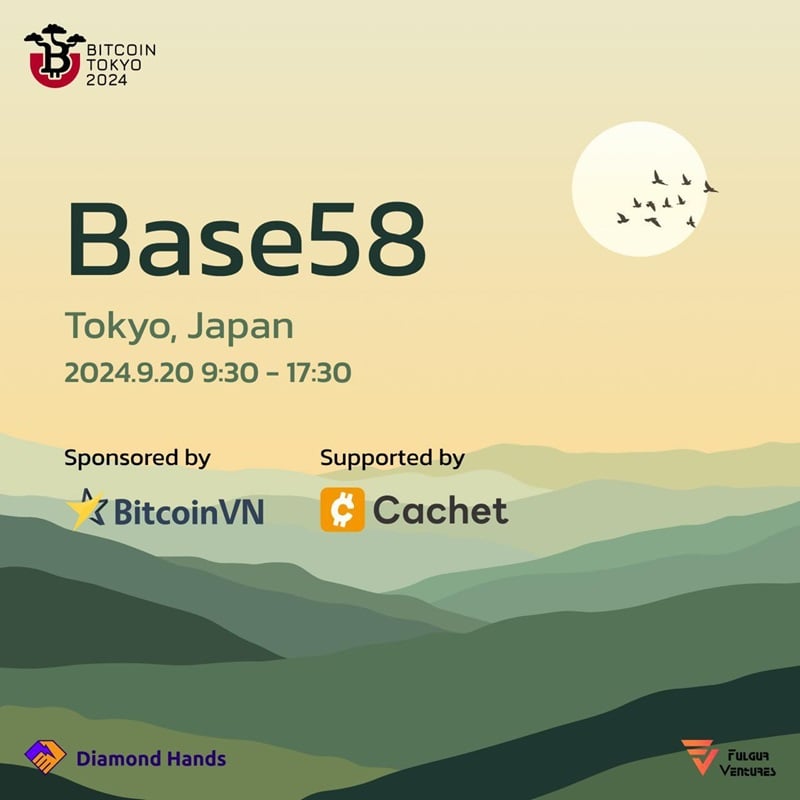 Base58 Bitcoin developer workshop in Tokyo