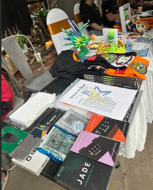  BitcoinVN Booth at the upcoming Satoshi Christmas Flea Market in Saigon